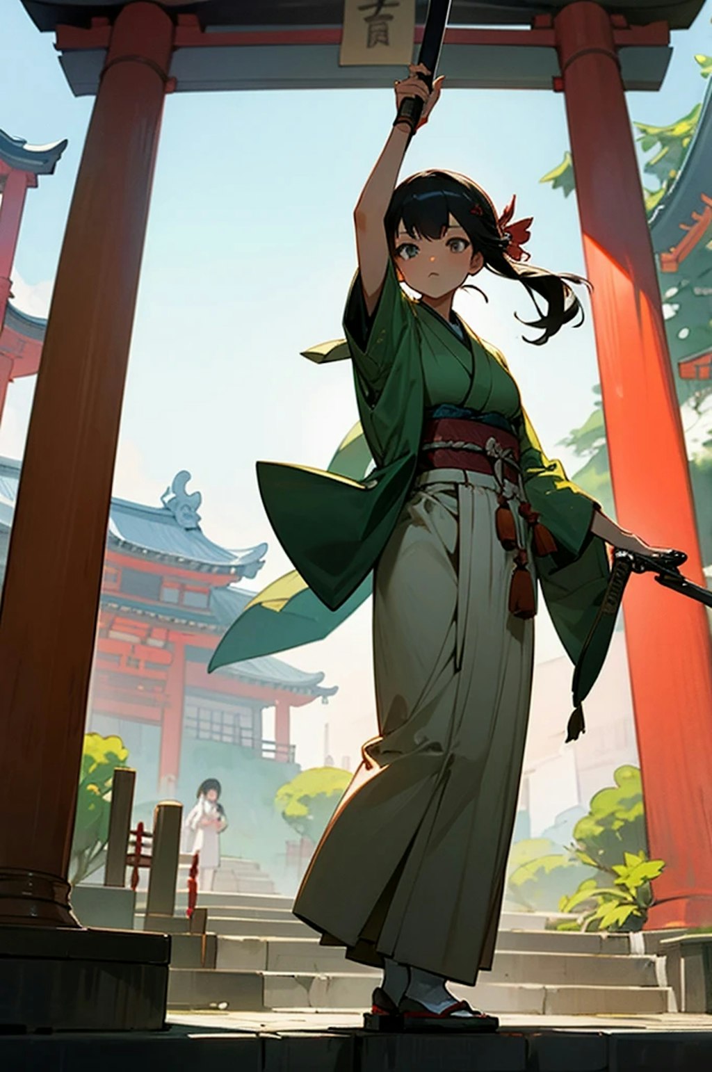 女子剣士