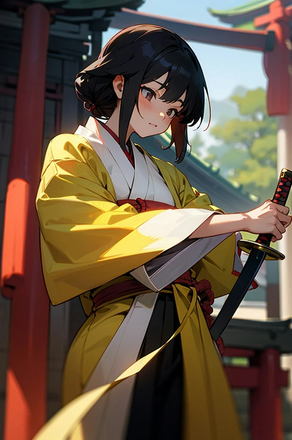 女子剣士