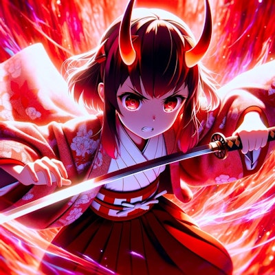 炎血の鬼姫: 初戦の試練