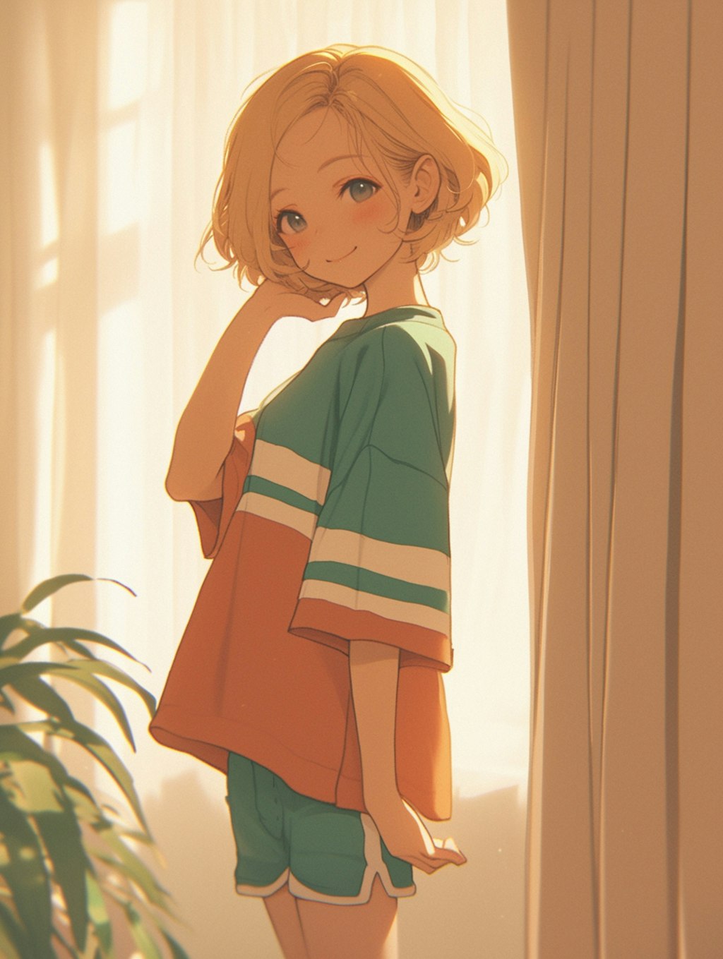 マッシュカットの子✨05