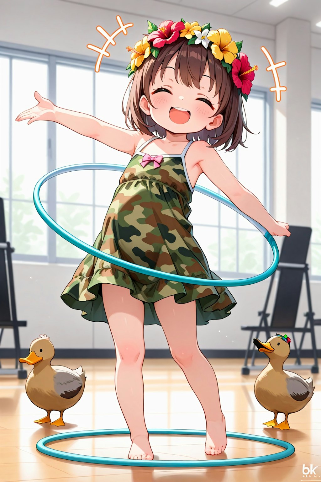 カモフラダンス！