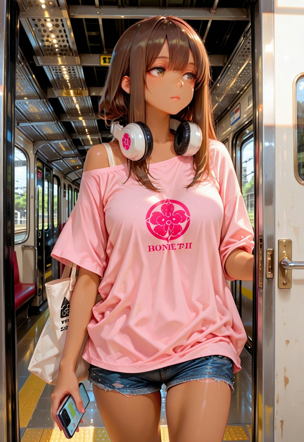 小麦色の乗客