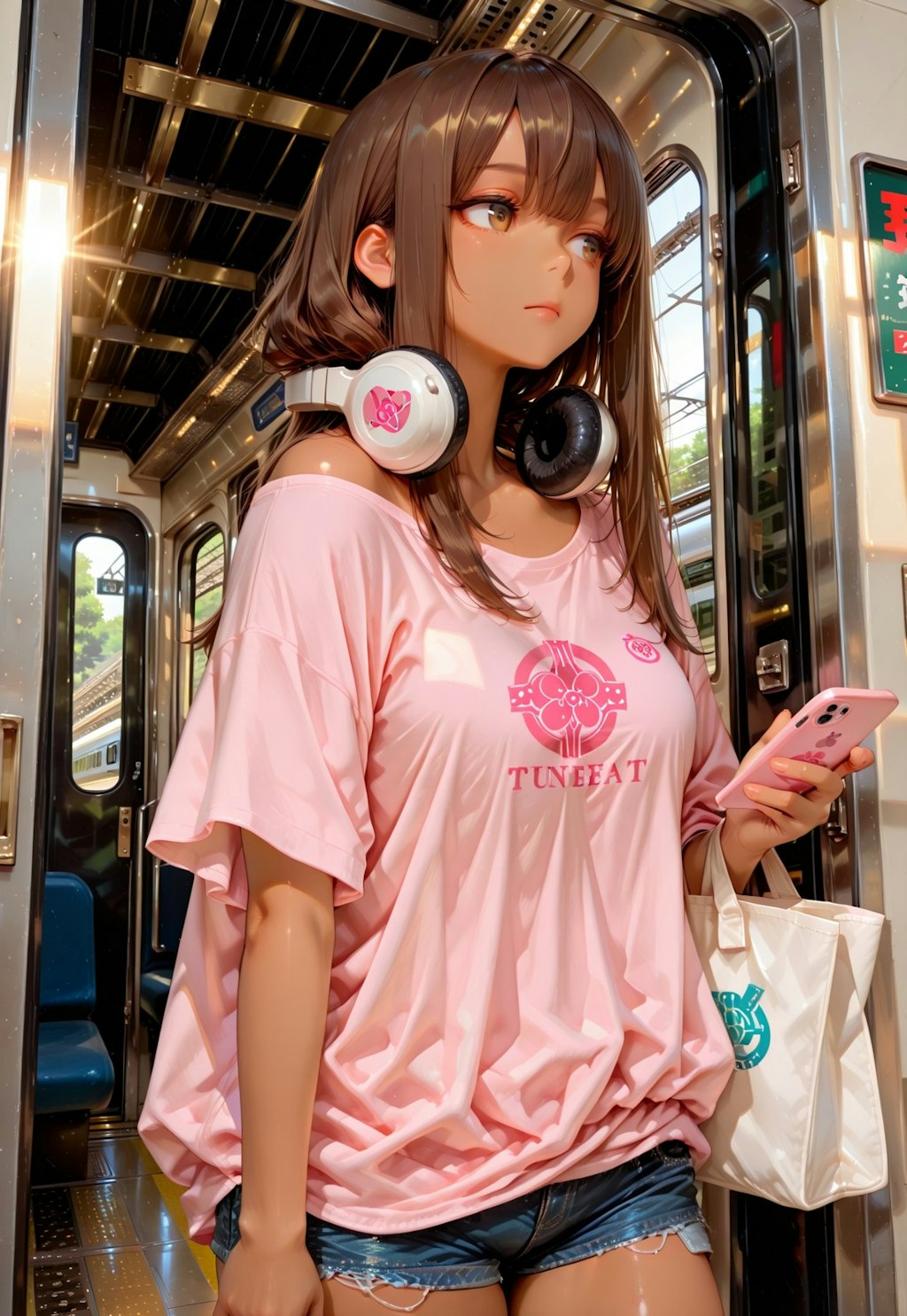 小麦色の乗客