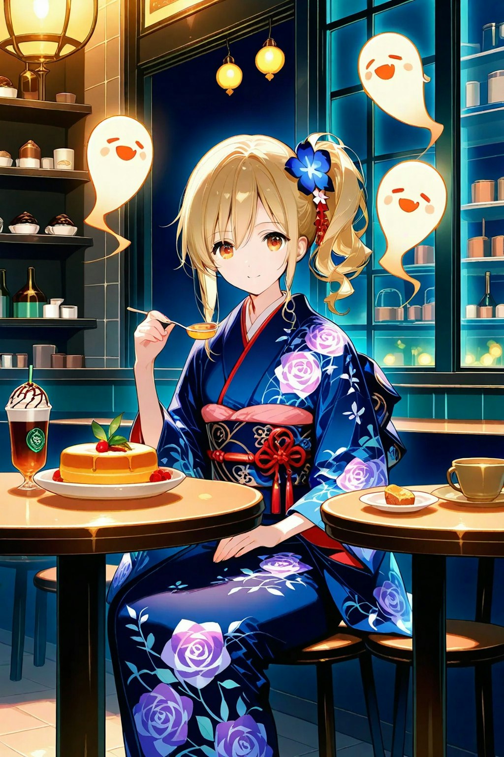 他の客が全部帰ってしまったわ