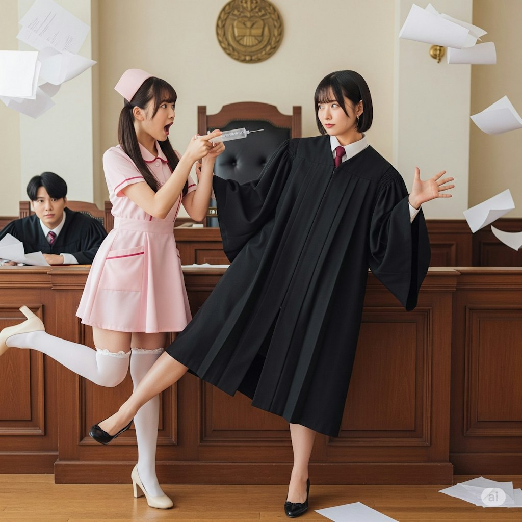 裁判官の中のおふざけGPT