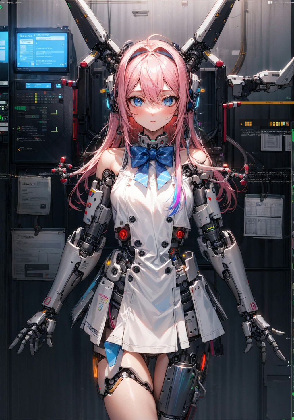 非戦闘用ロボット娘