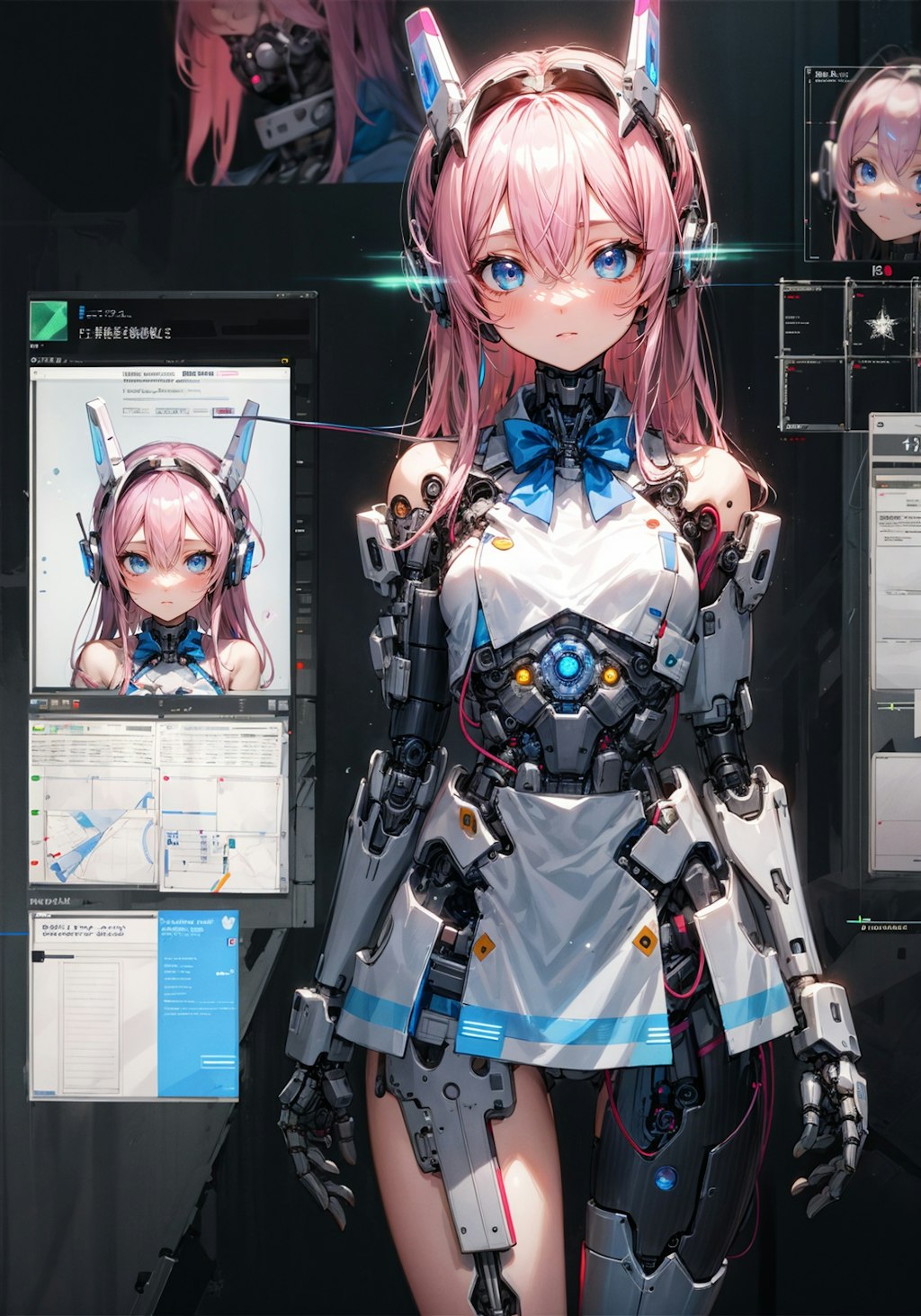 非戦闘用ロボット娘