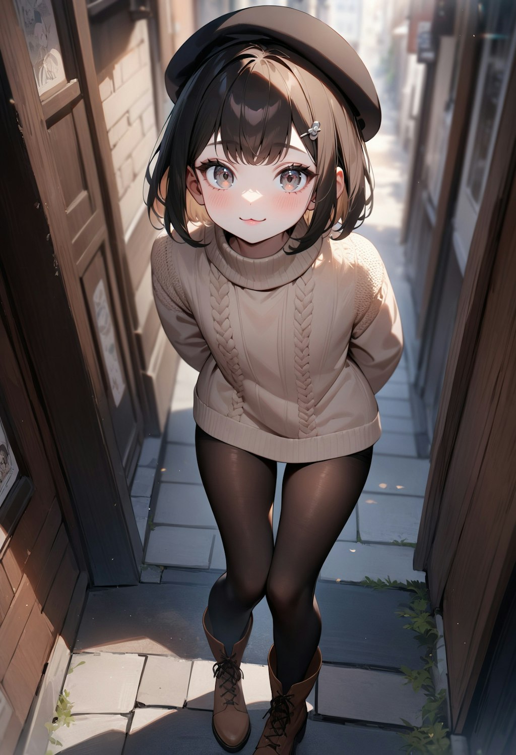 待ち合わせの女の子4