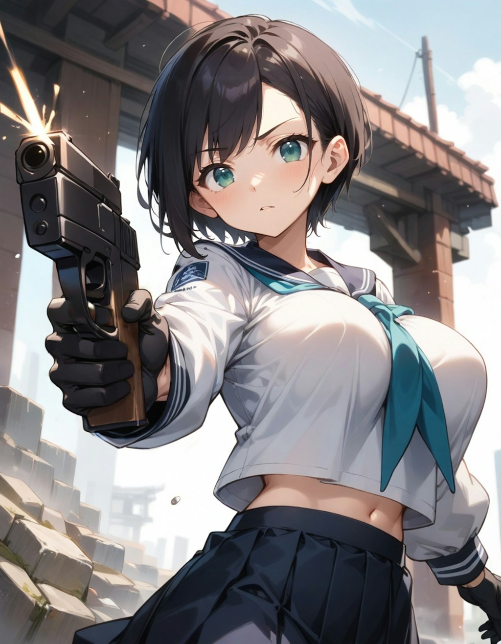 セーラー服と2丁拳銃