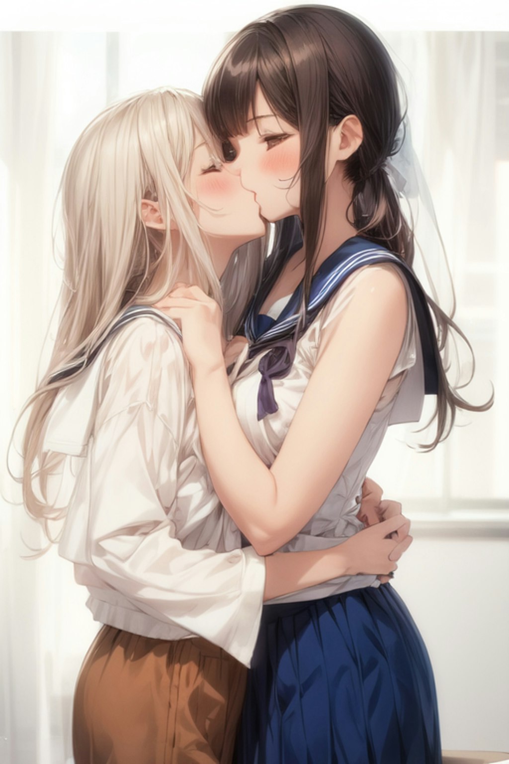 裸よりエロいキスシーン