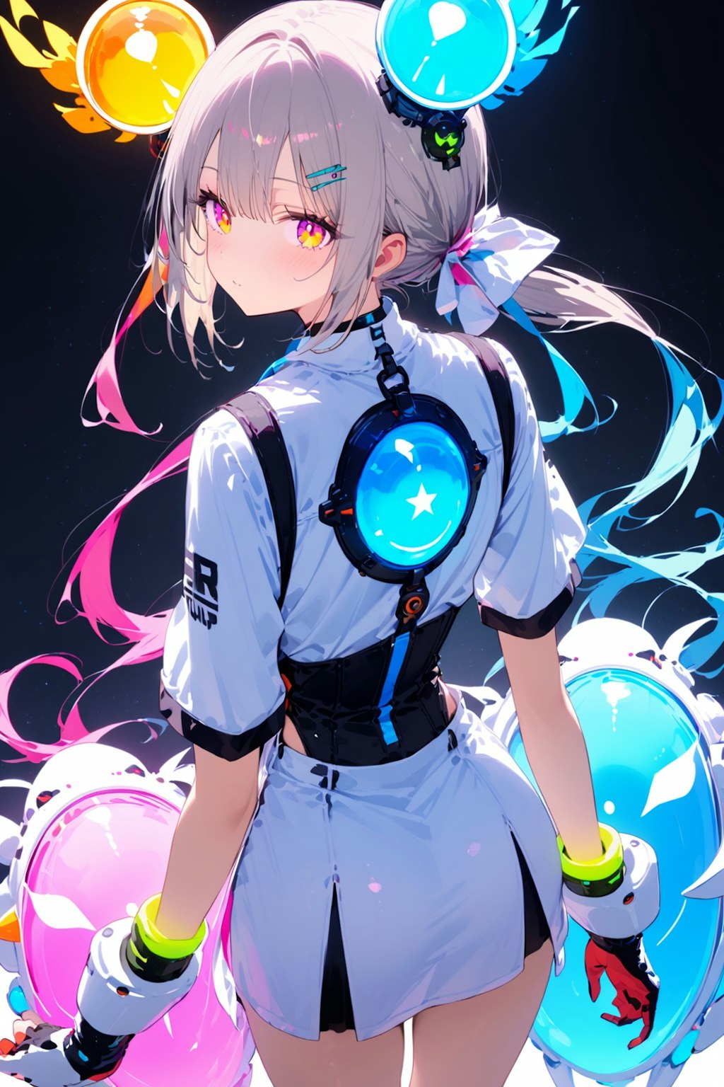 振り向き