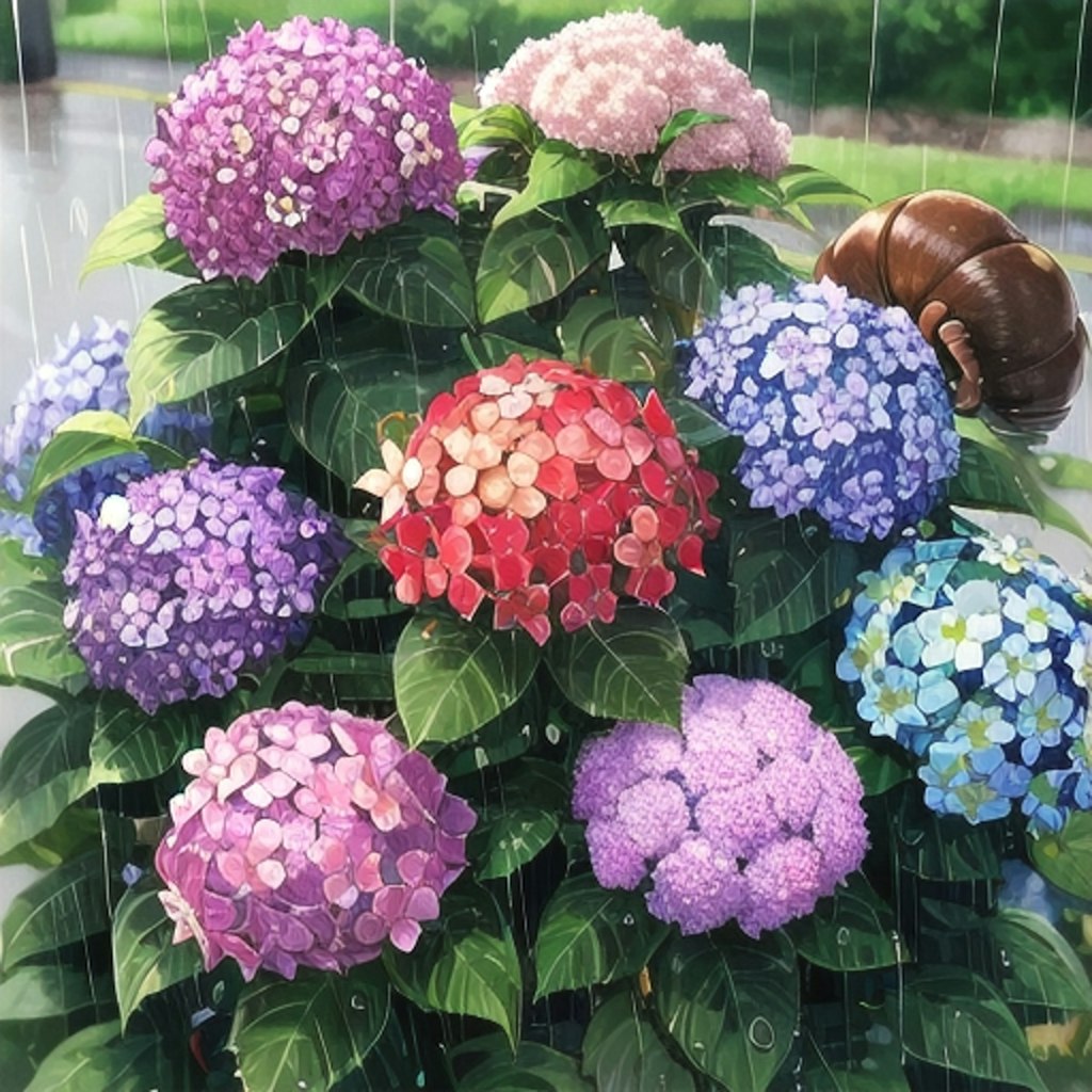 紫陽花