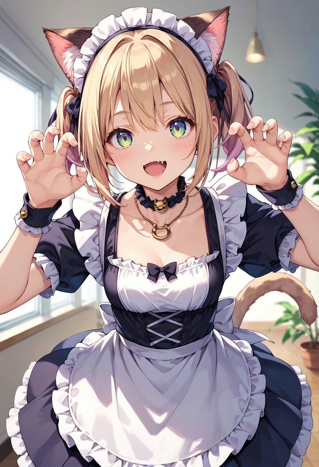 猫メイド😸 cat maid