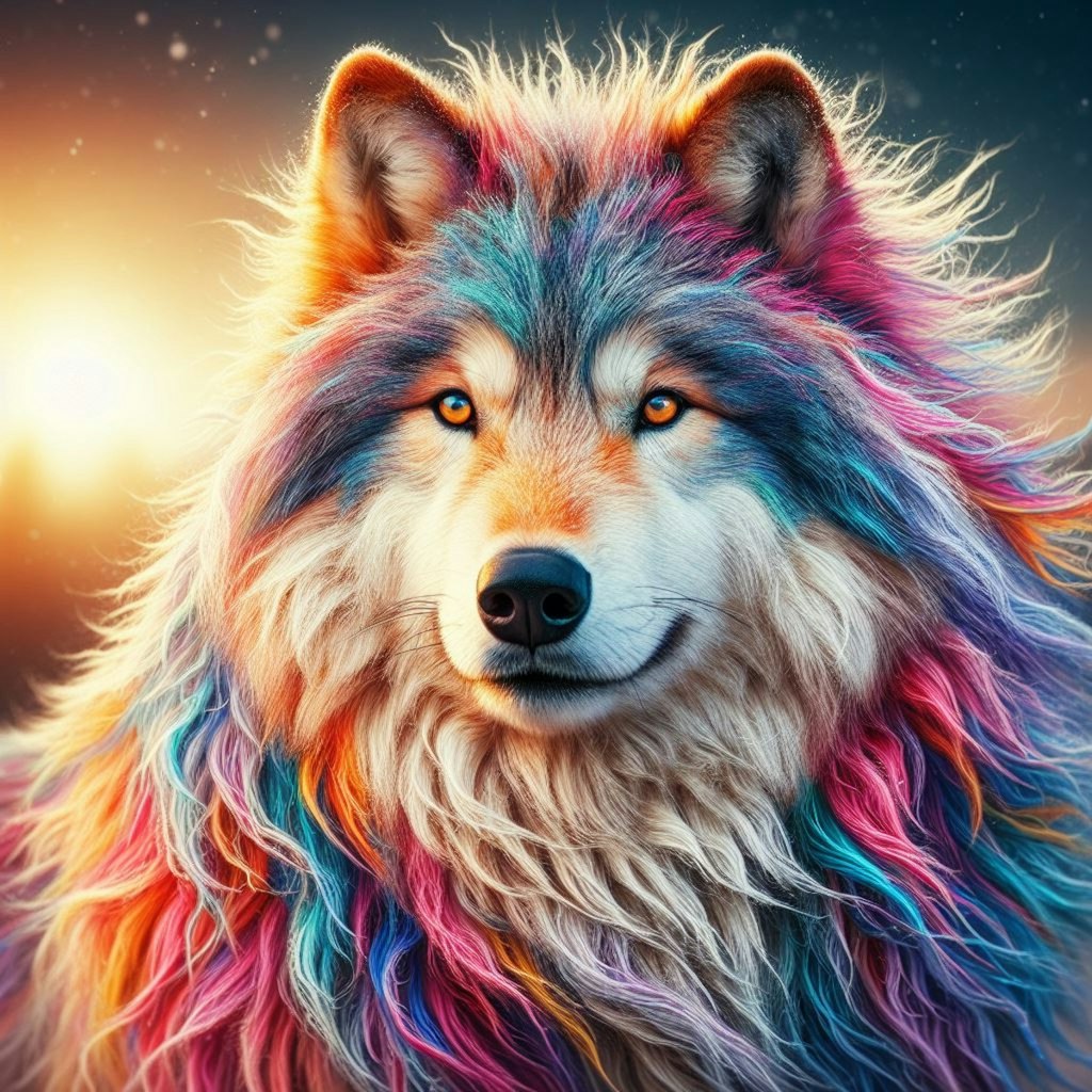 🌈🐺