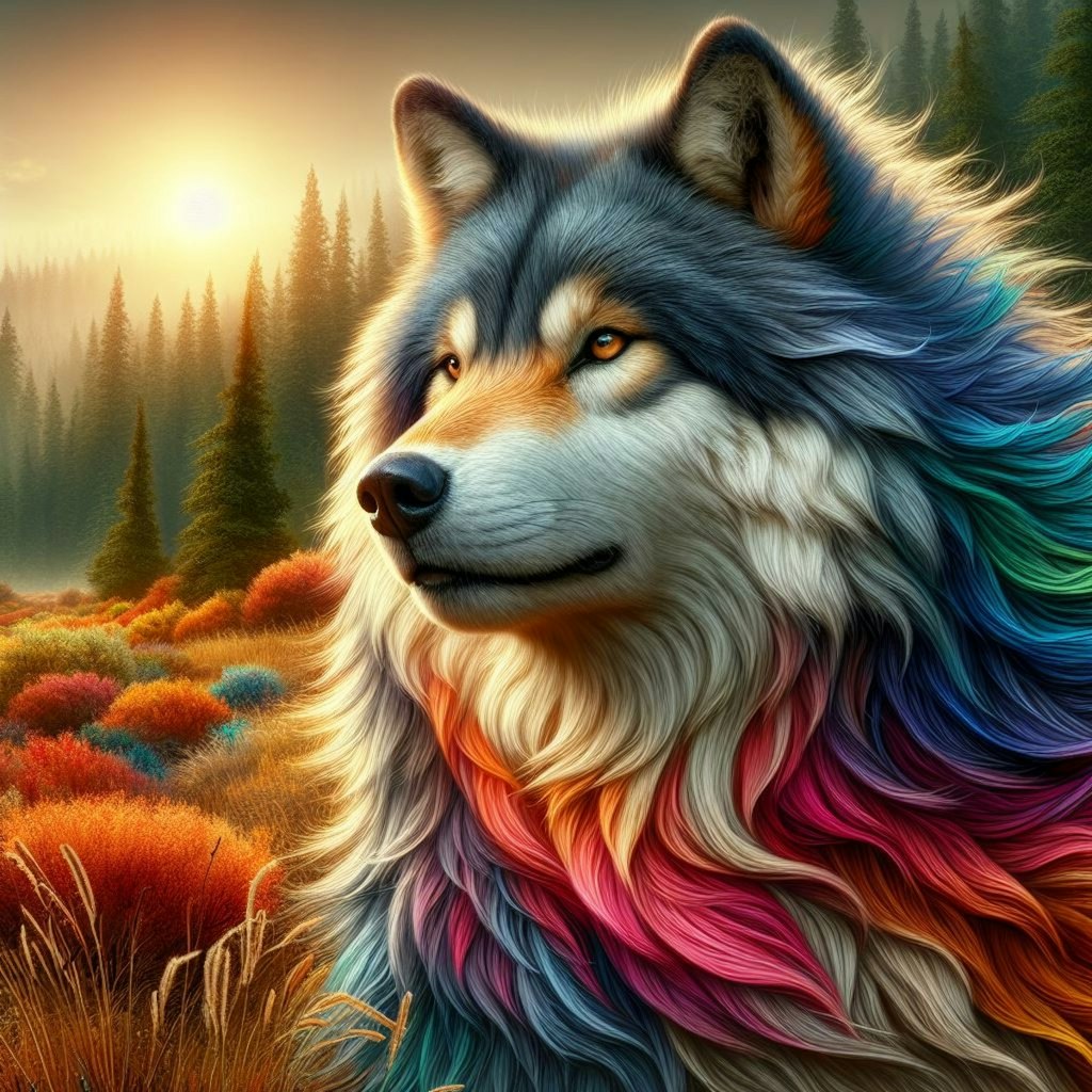 🌈🐺