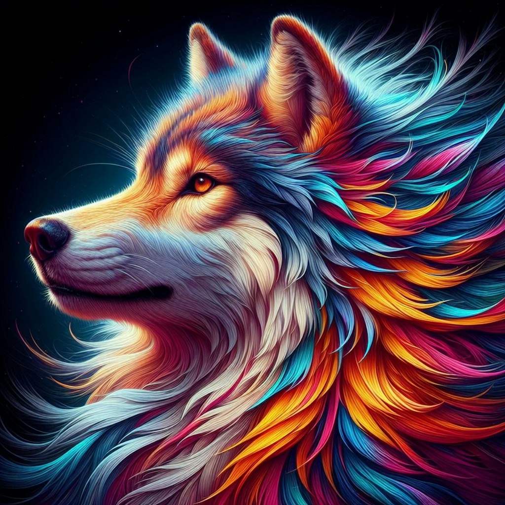 🌈🐺