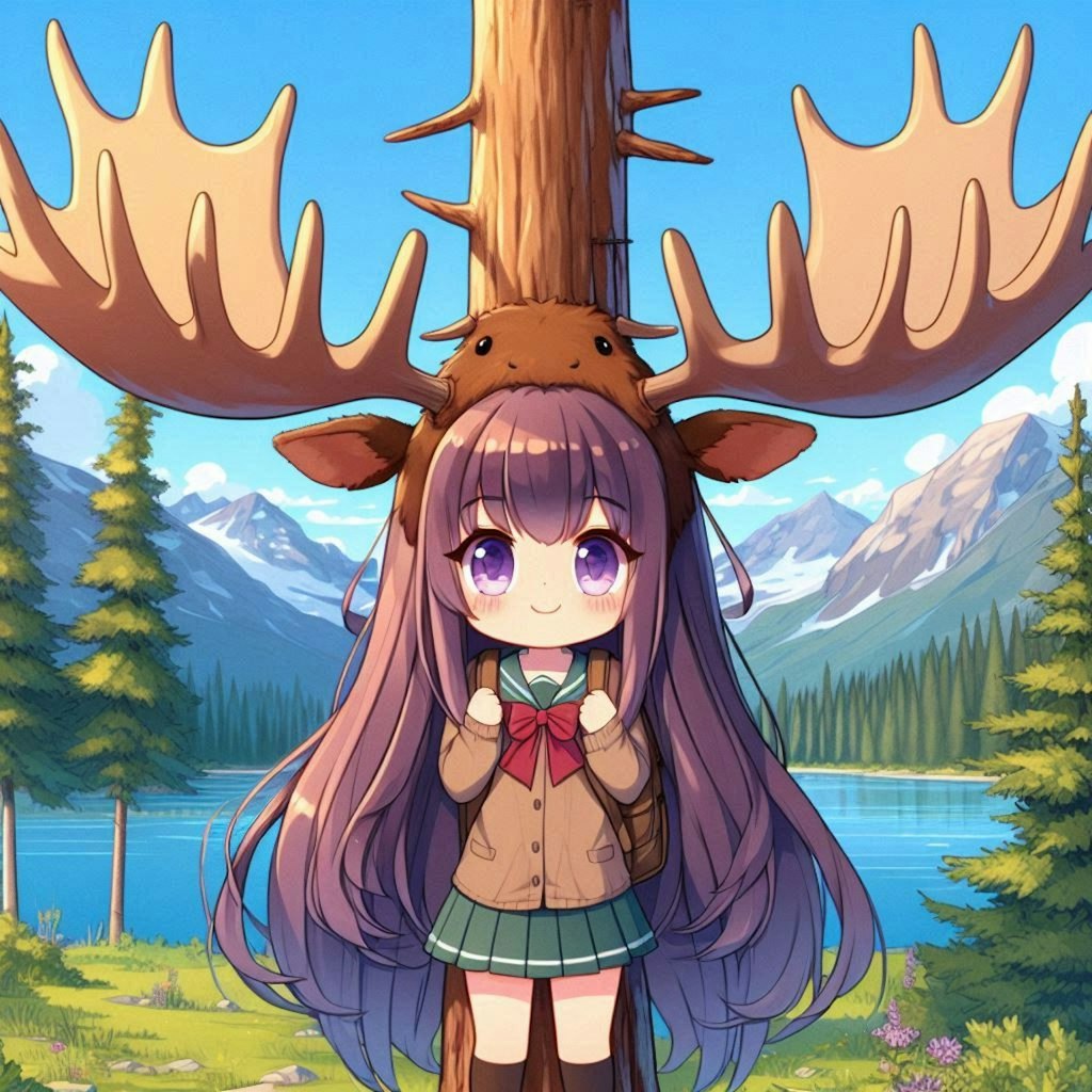 ヘラジカちゃん