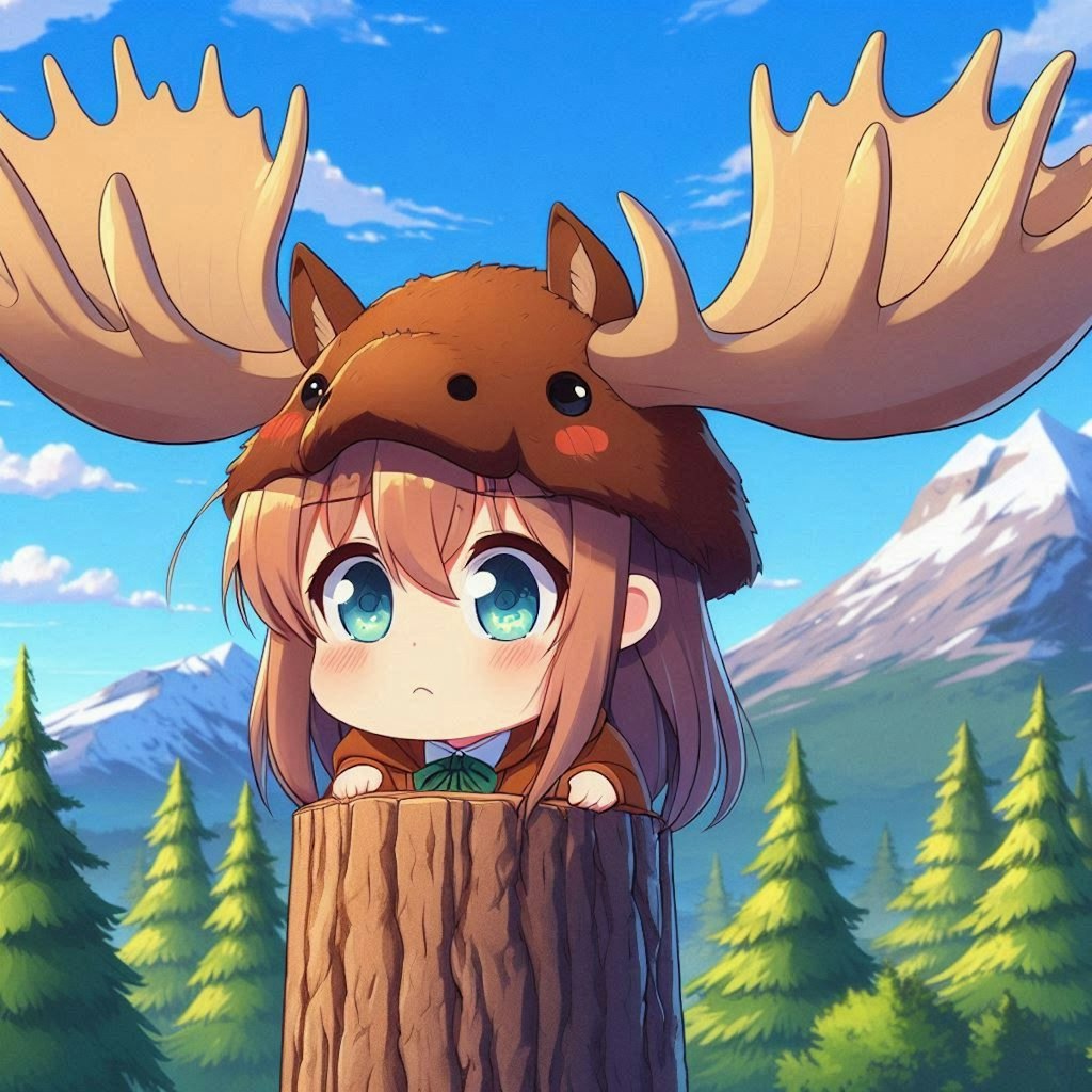 ヘラジカちゃん