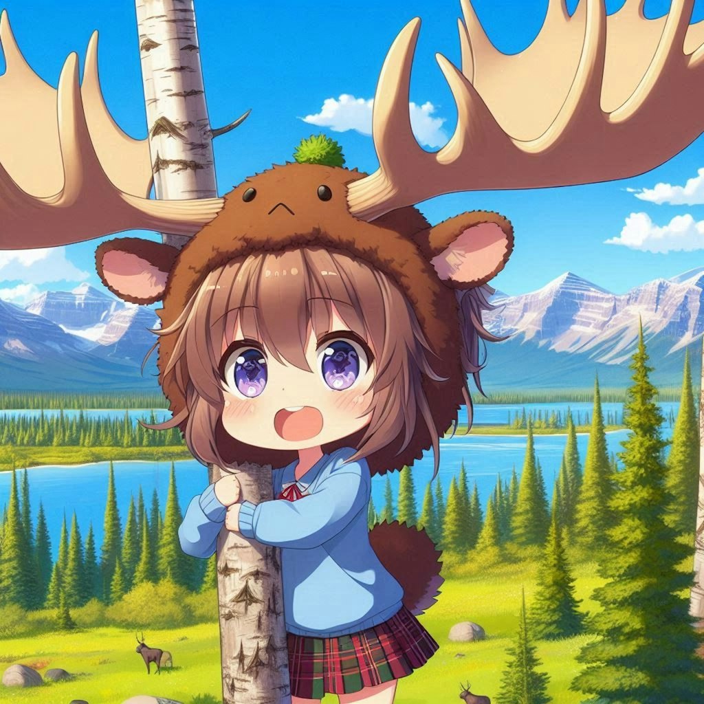 ヘラジカちゃん