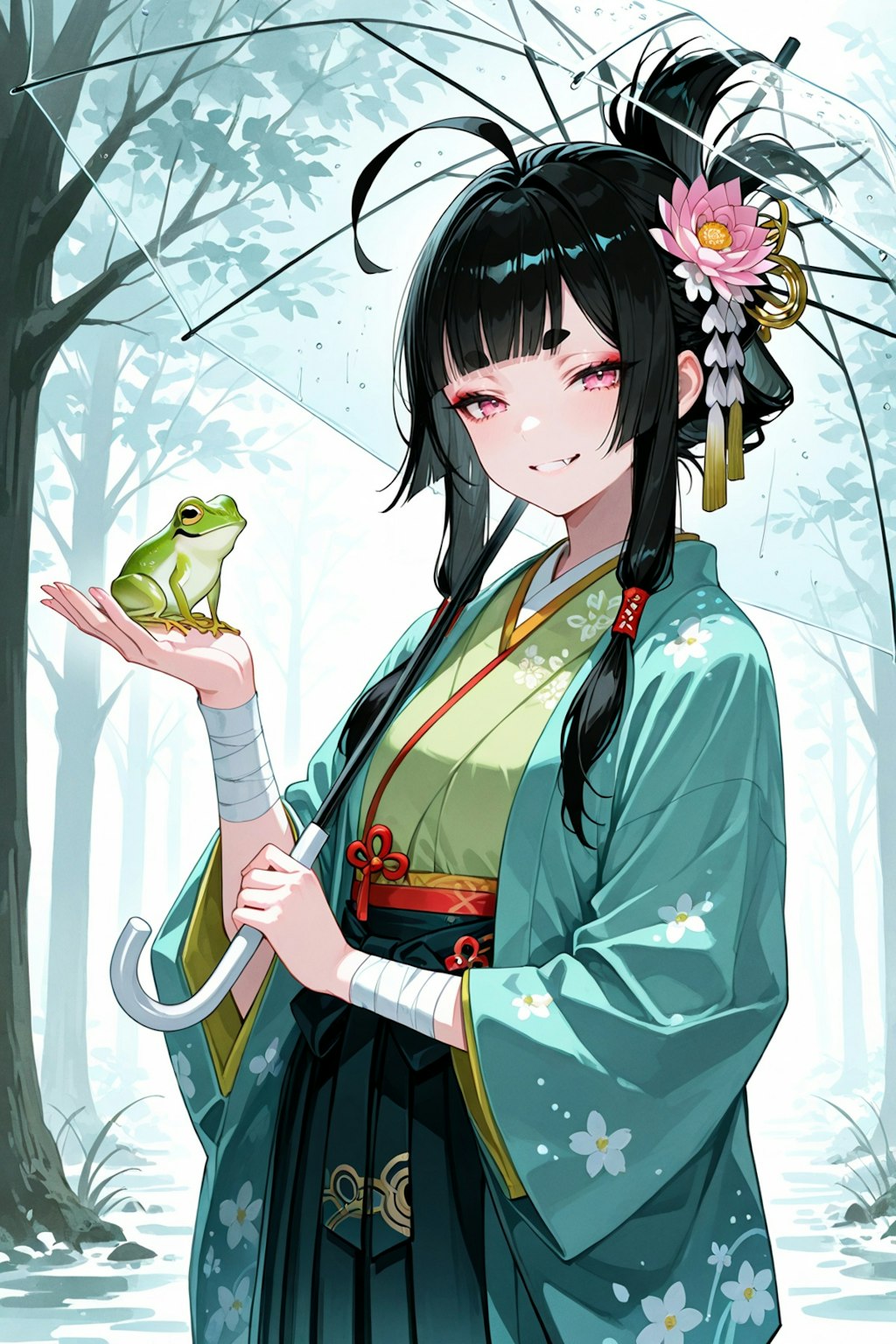 緑のお客様