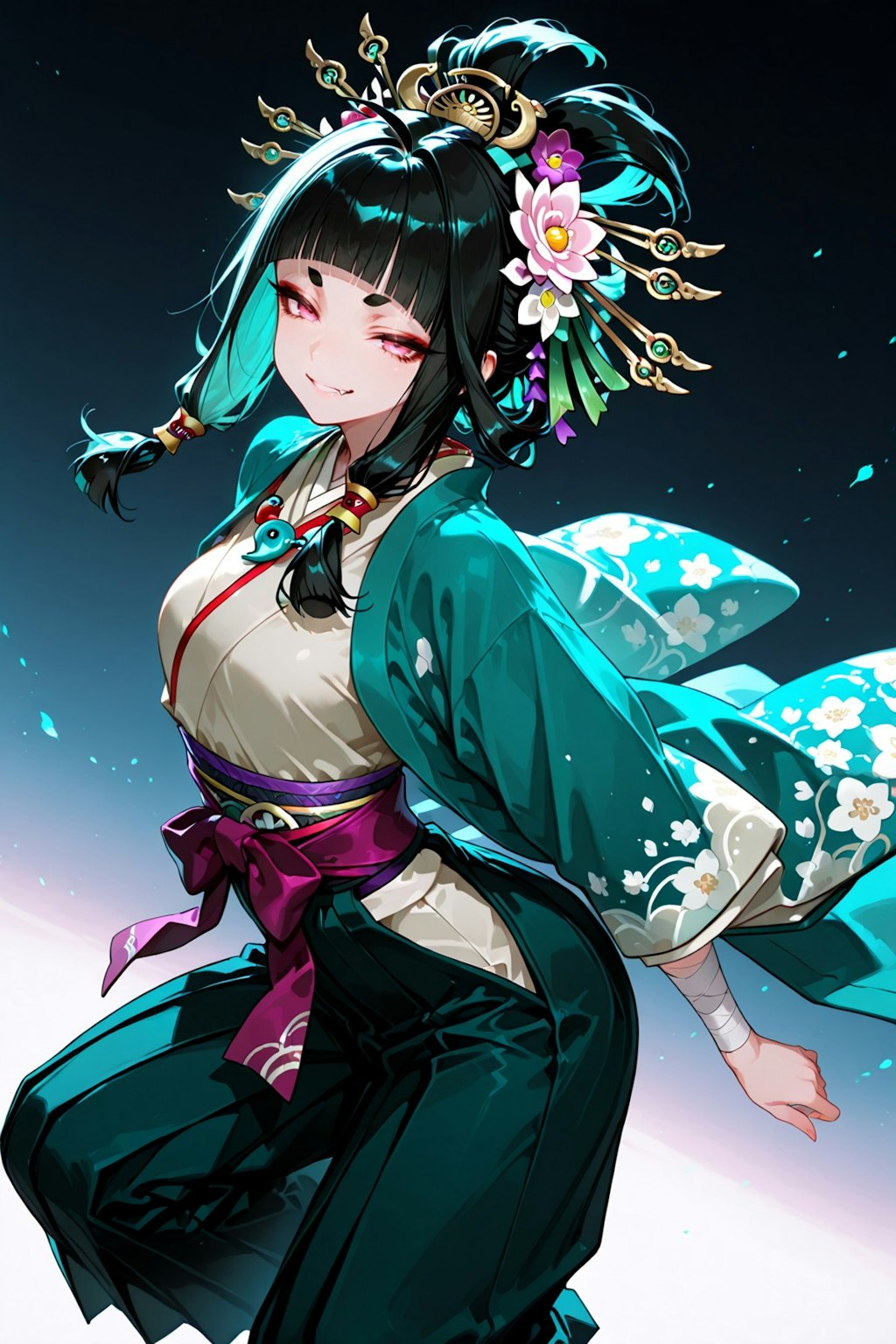 緑のお客様