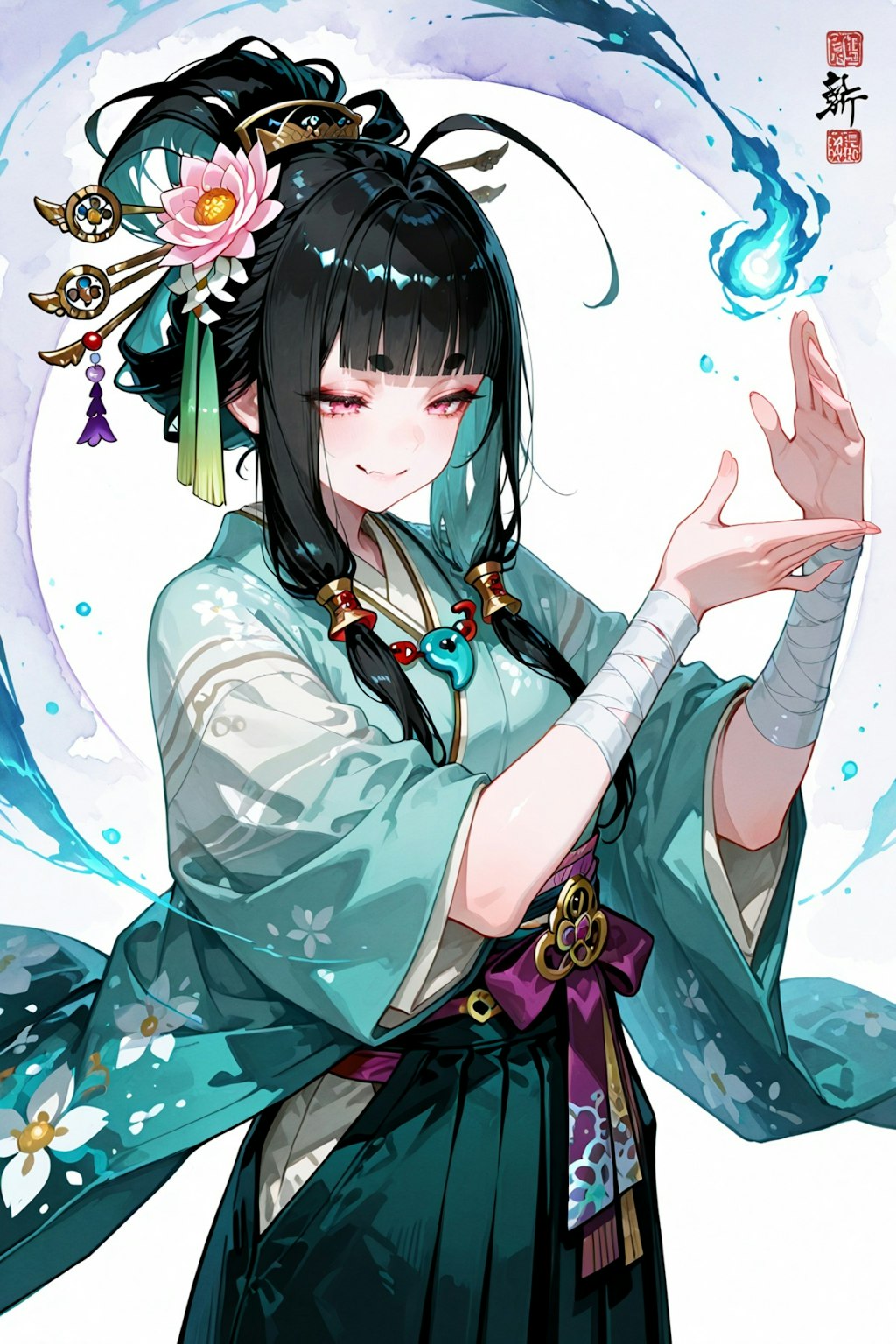 緑のお客様