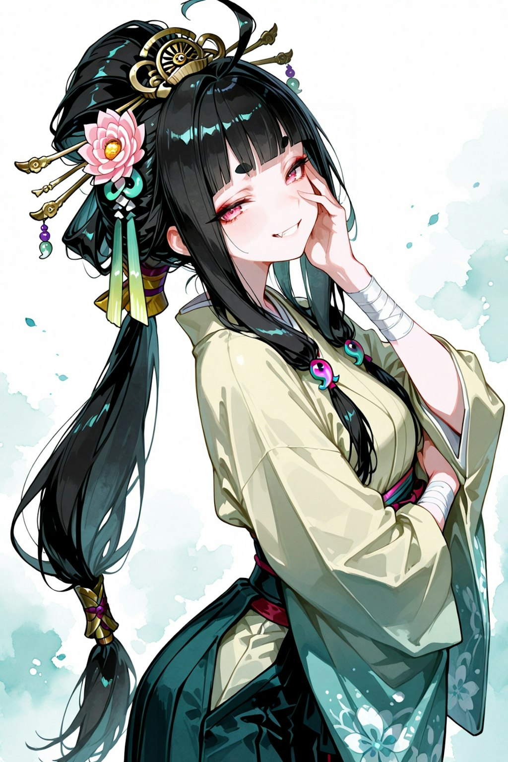 緑のお客様