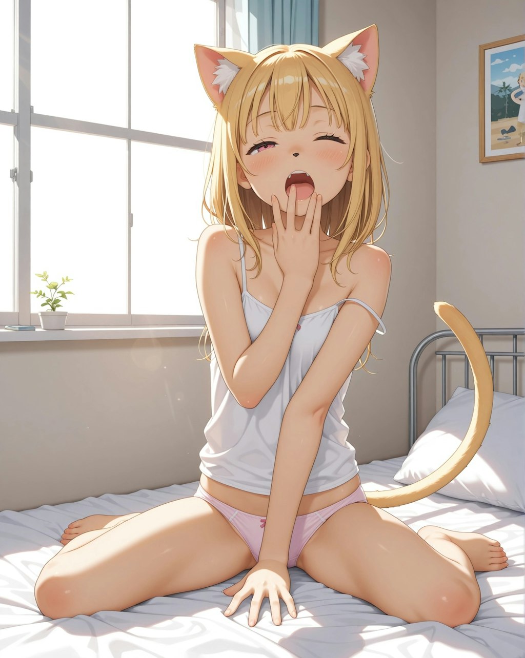 寝起き