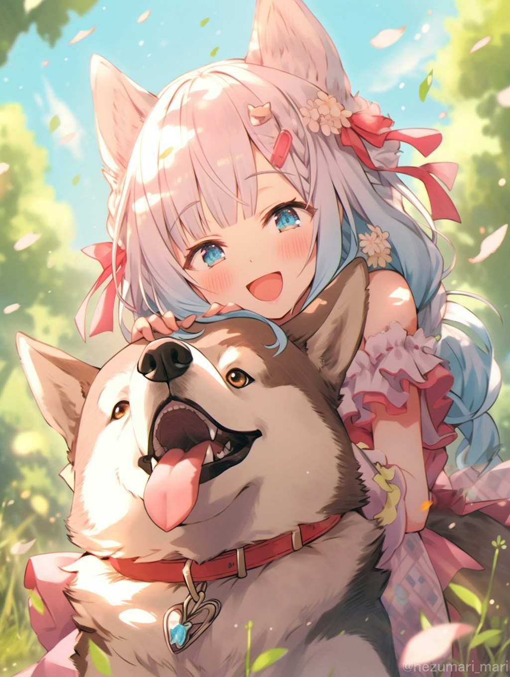 吸血姫と犬娘ちゃん