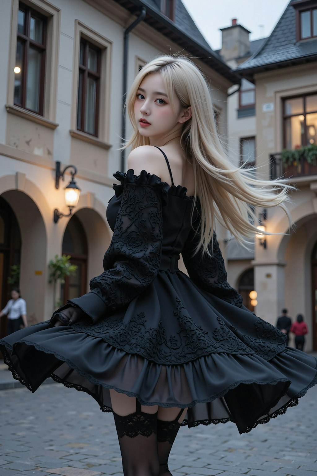 後ろから前から✨️