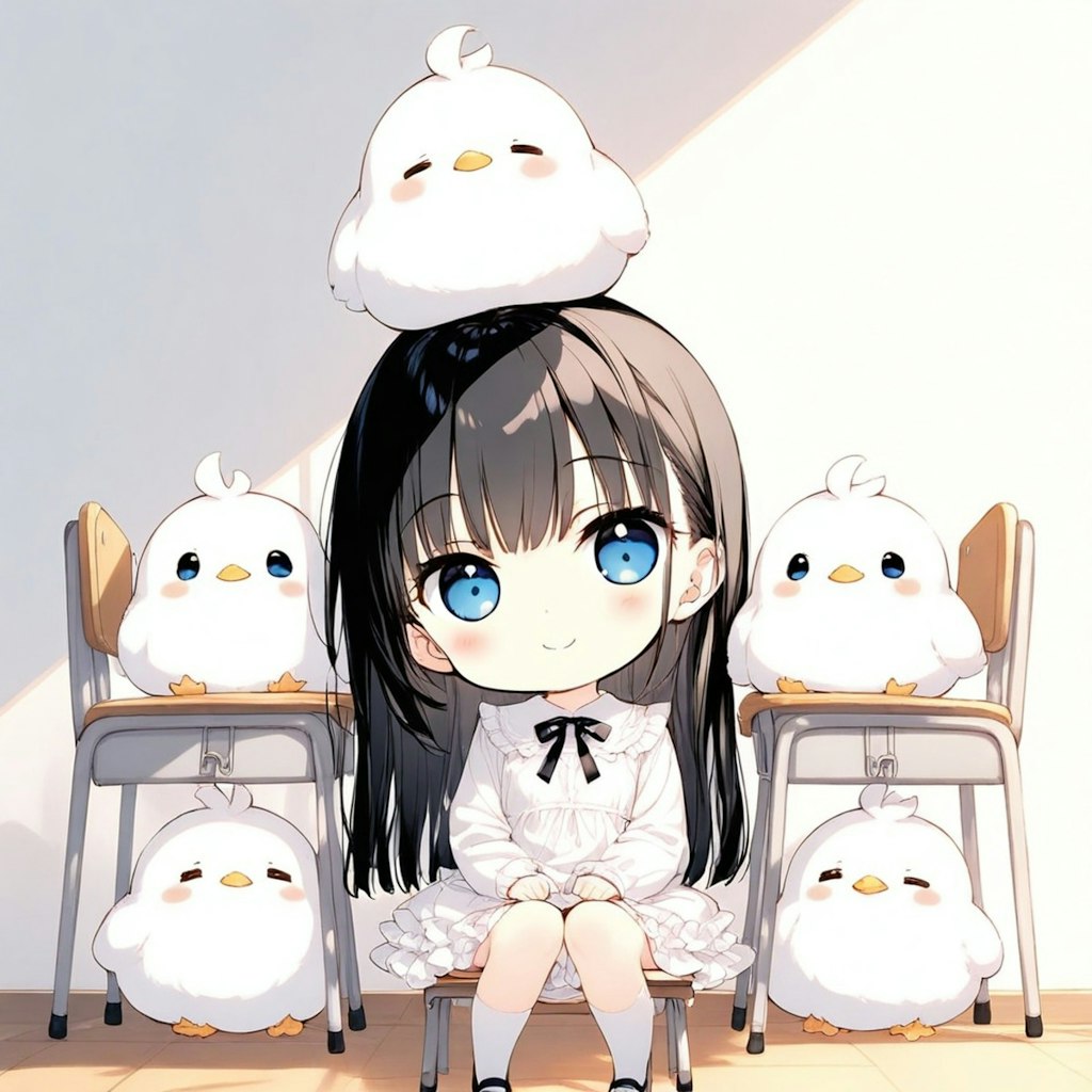 教室のちび姫