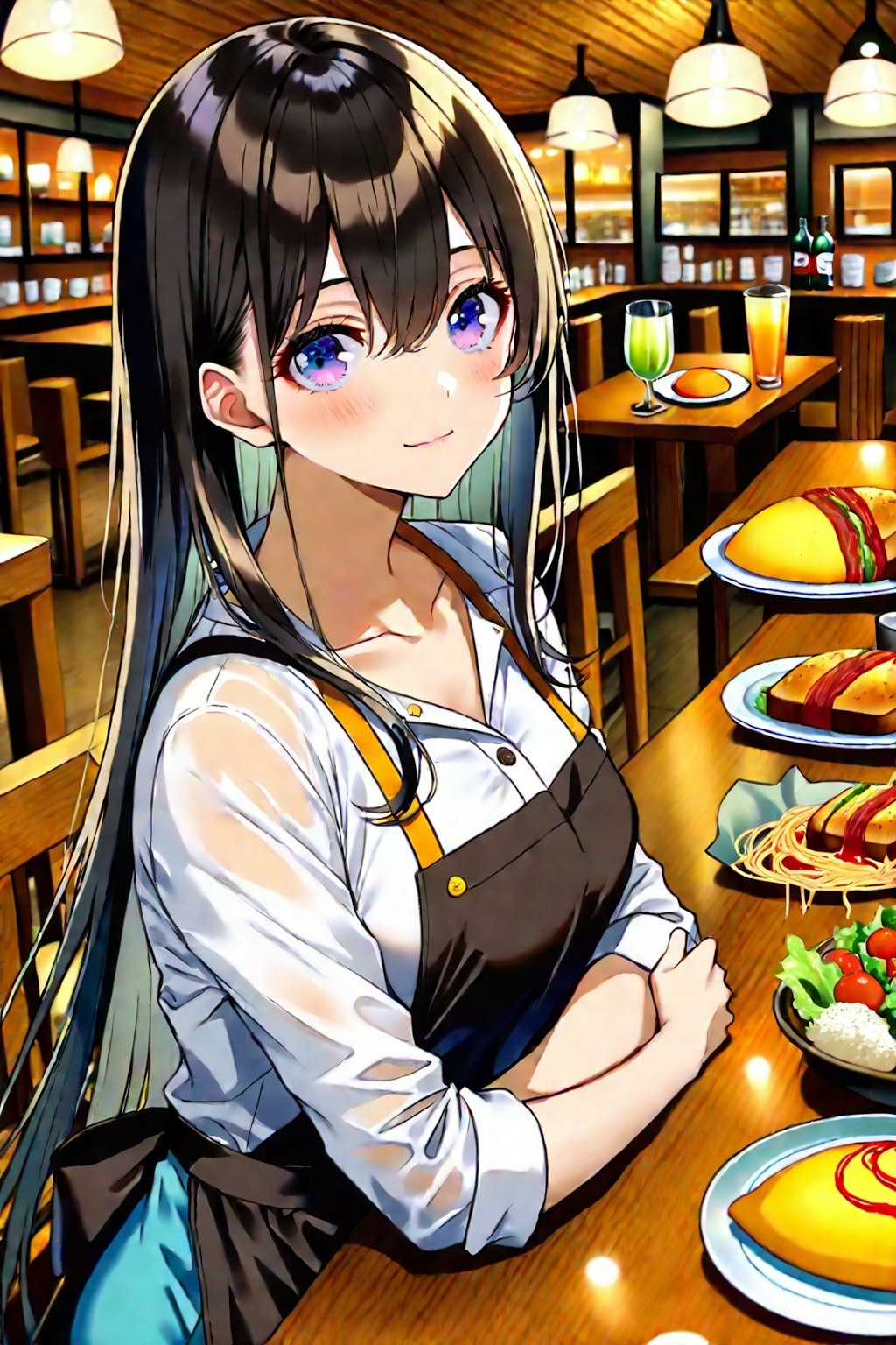 アルバイト　waitress