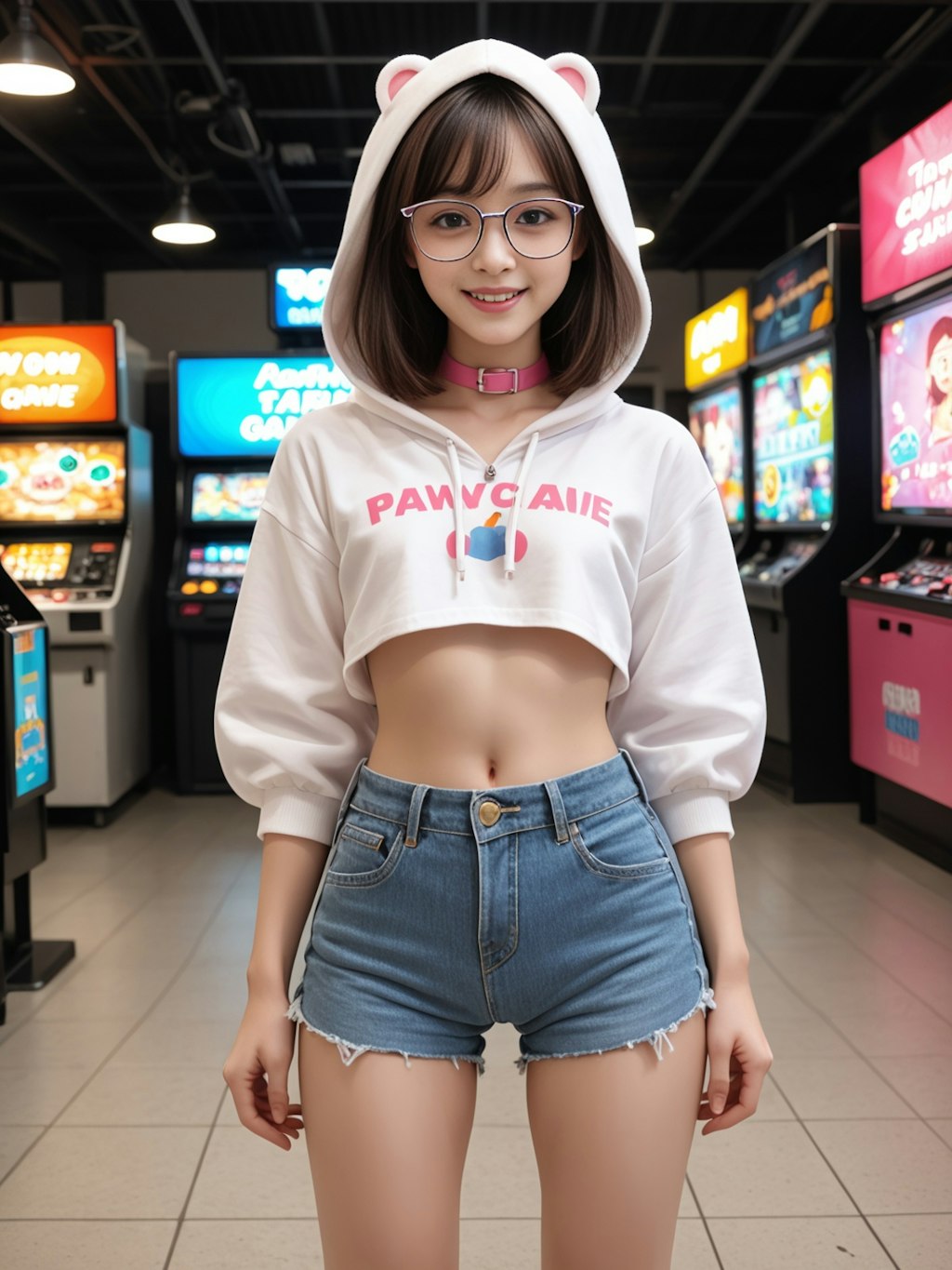 ゲーセンに居た女の子