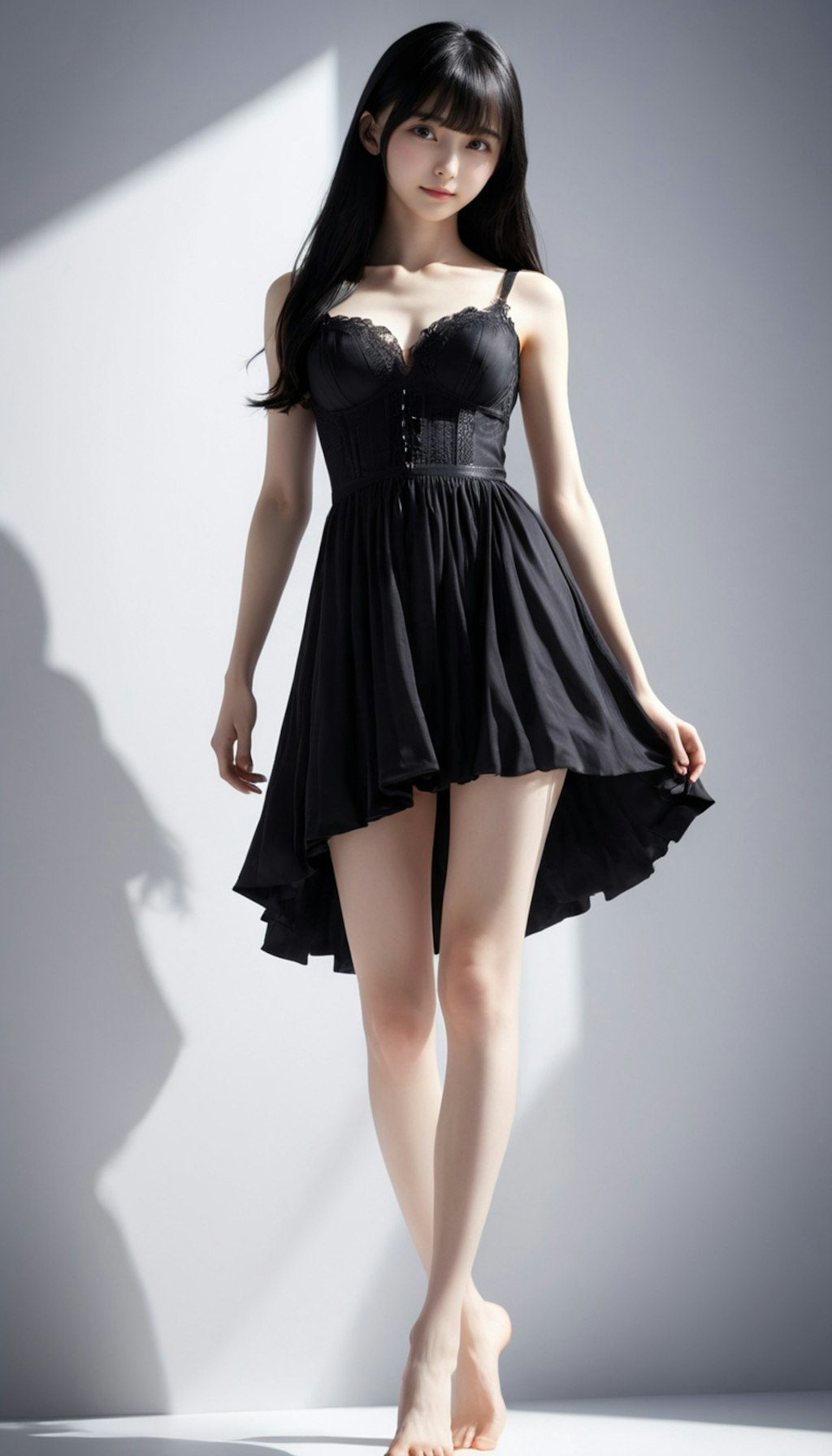 黒いドレスのアリス