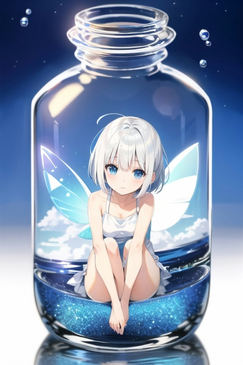 炭酸少女〜瓶の中💙Cider〜