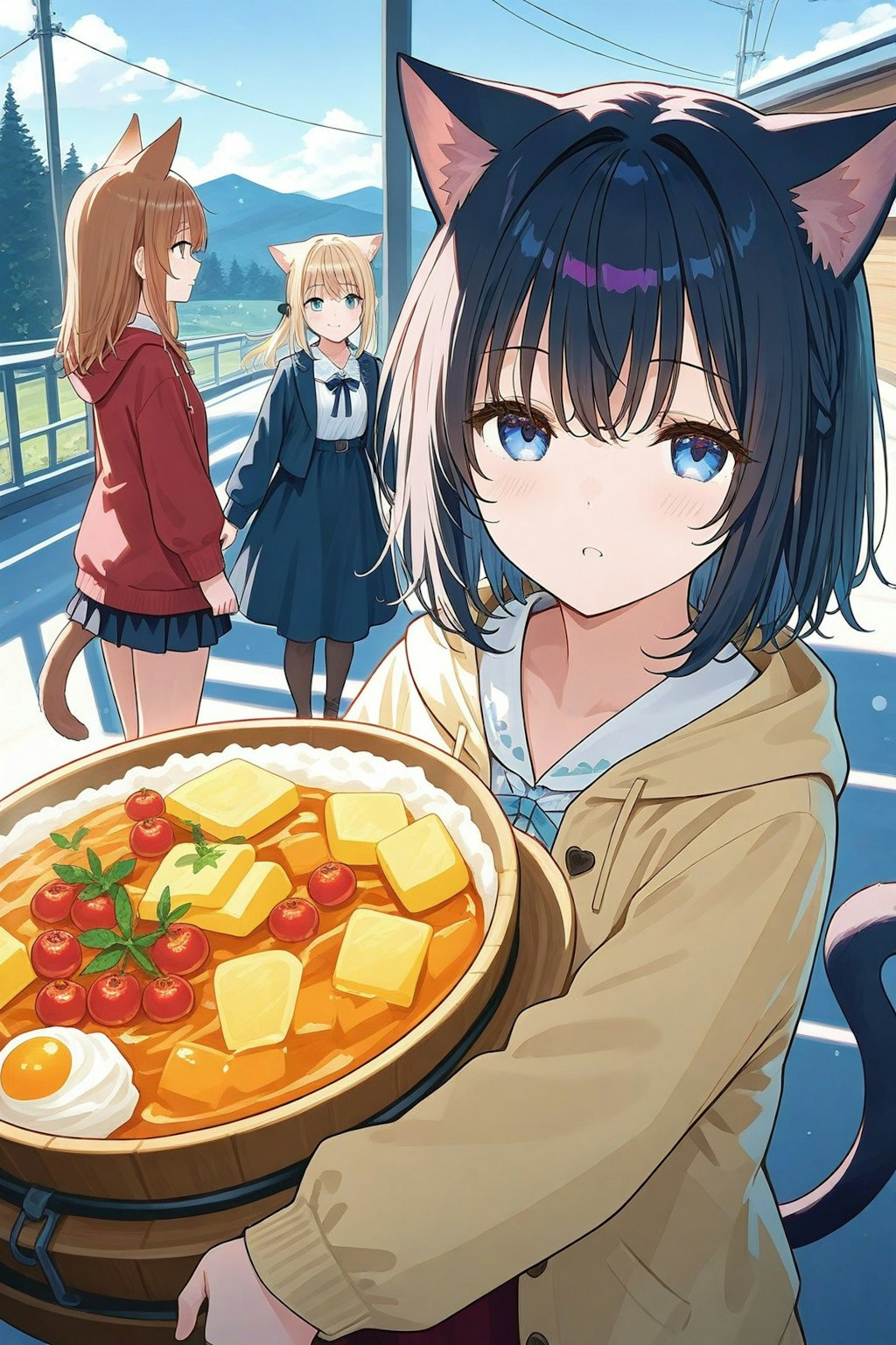ネコの好奇心