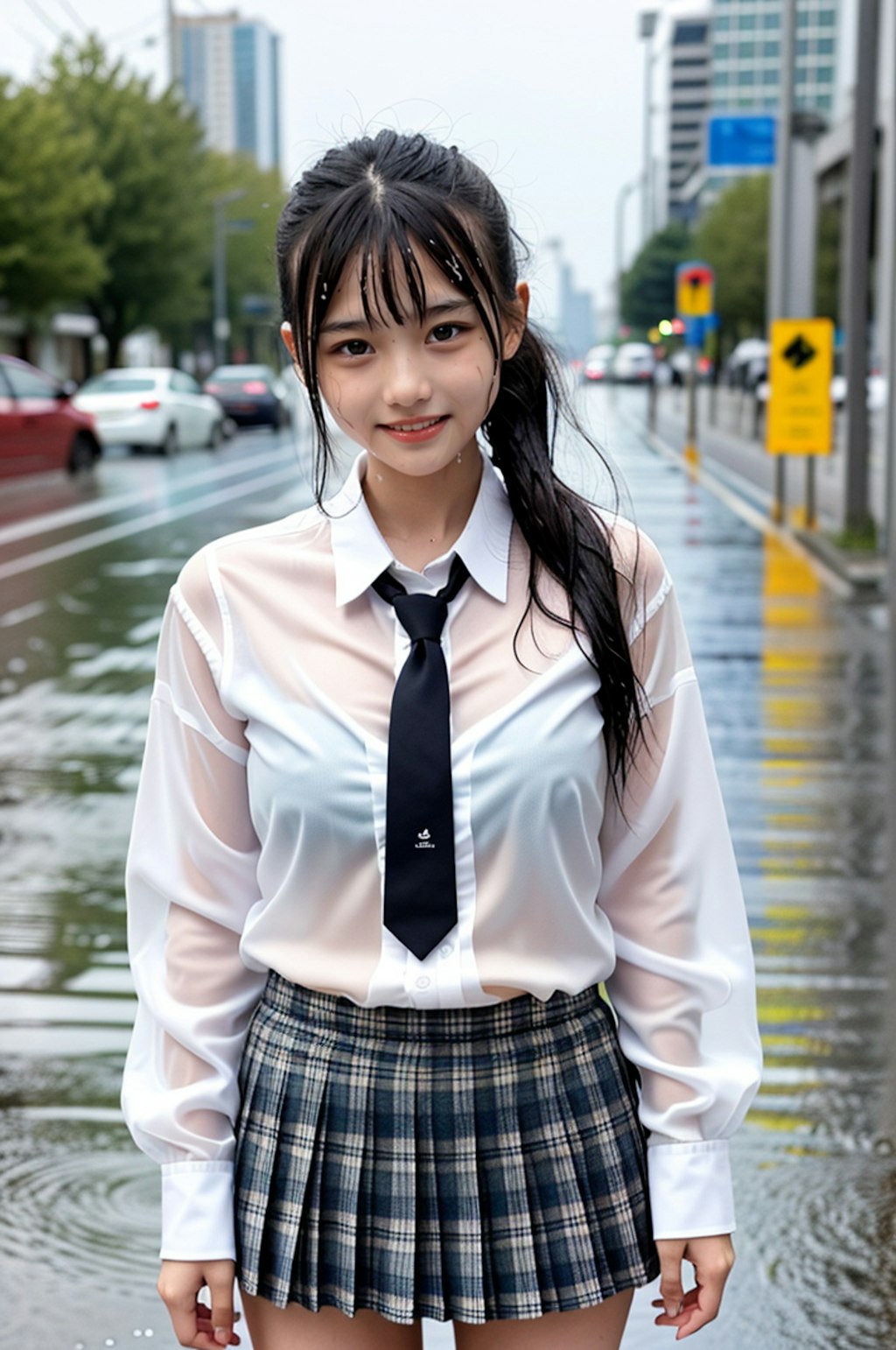 通り雨JK