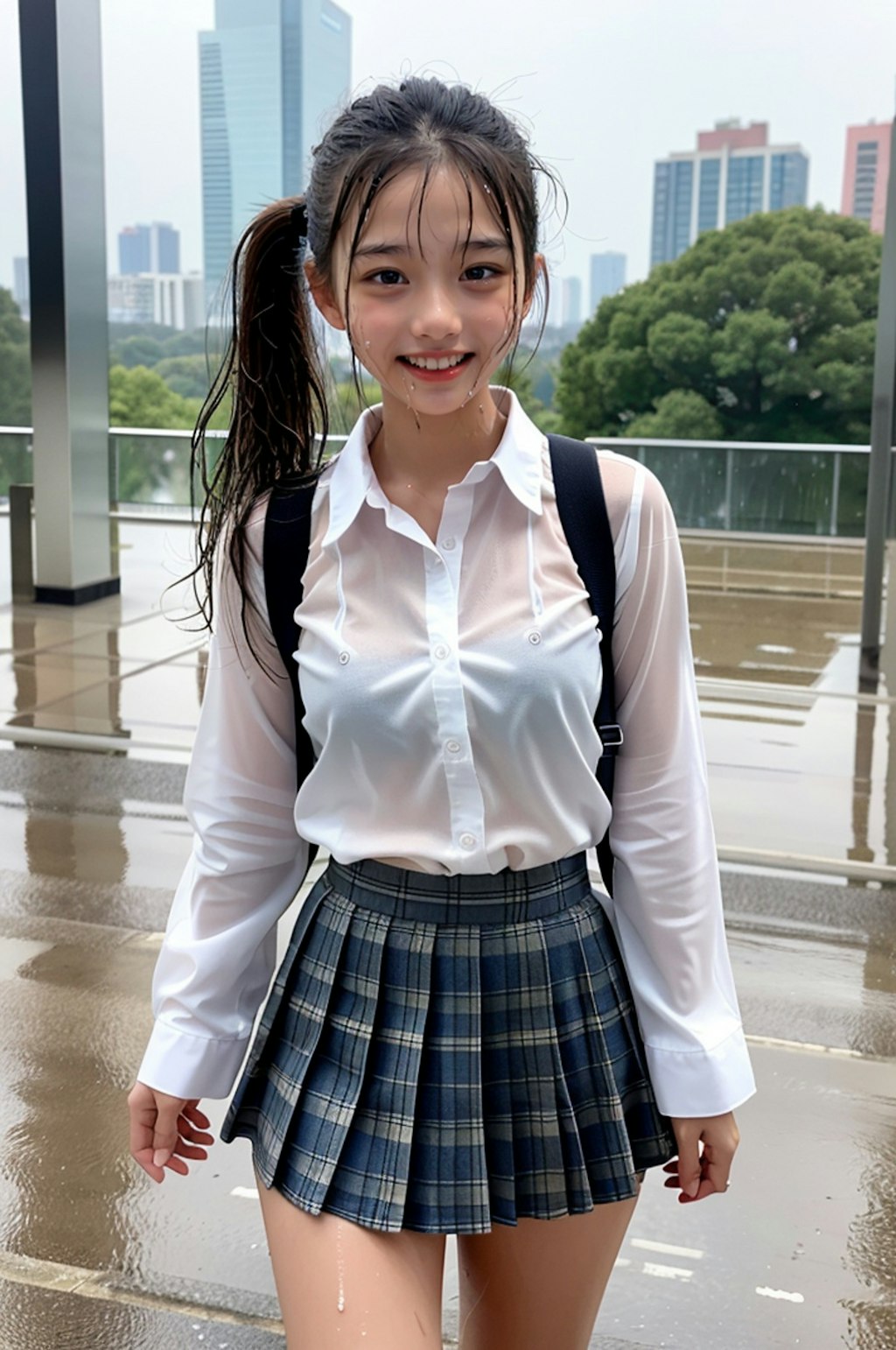 通り雨JK