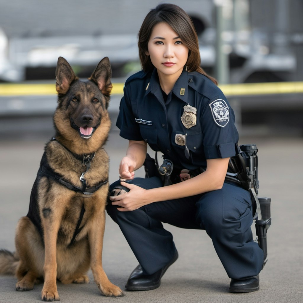 相棒は麻薬探知犬　My buddy is a drug detection dog