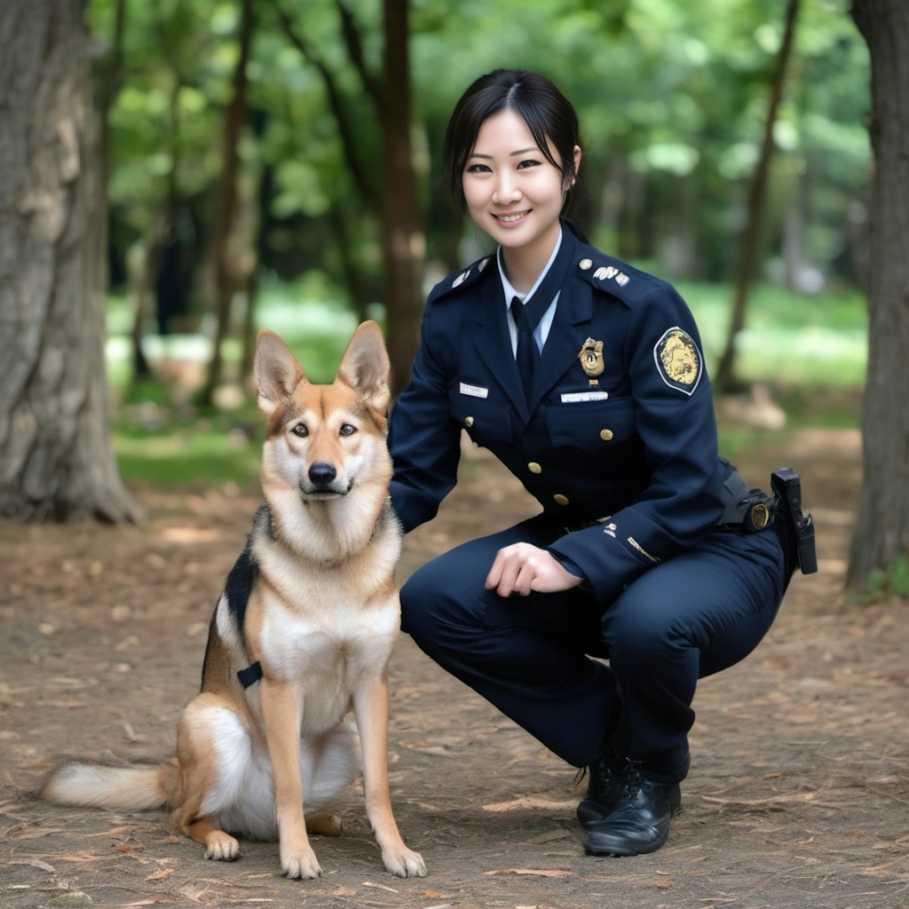 相棒は麻薬探知犬　My buddy is a drug detection dog