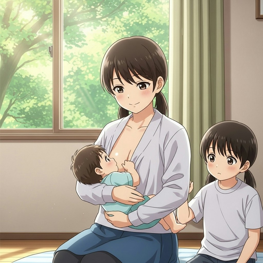 授乳いろいろ(imageFX)