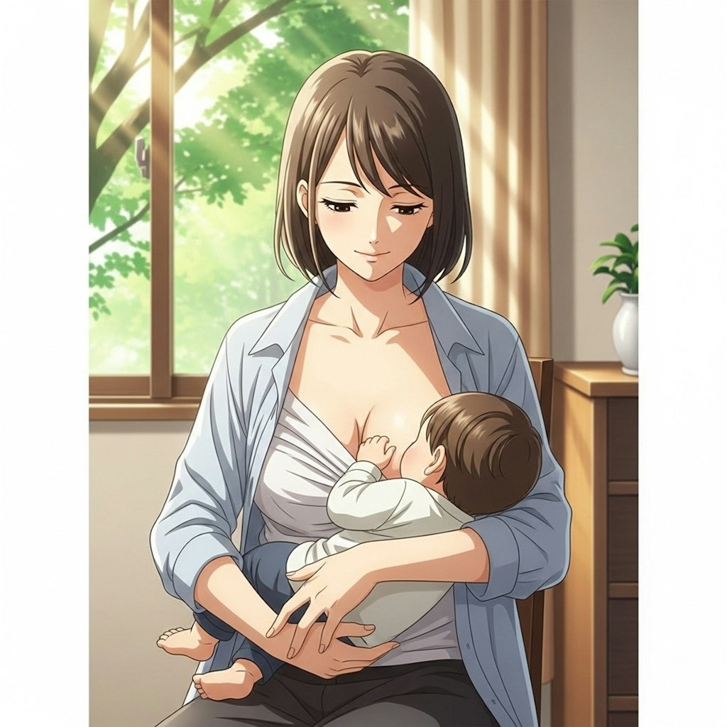 授乳いろいろ(imageFX)