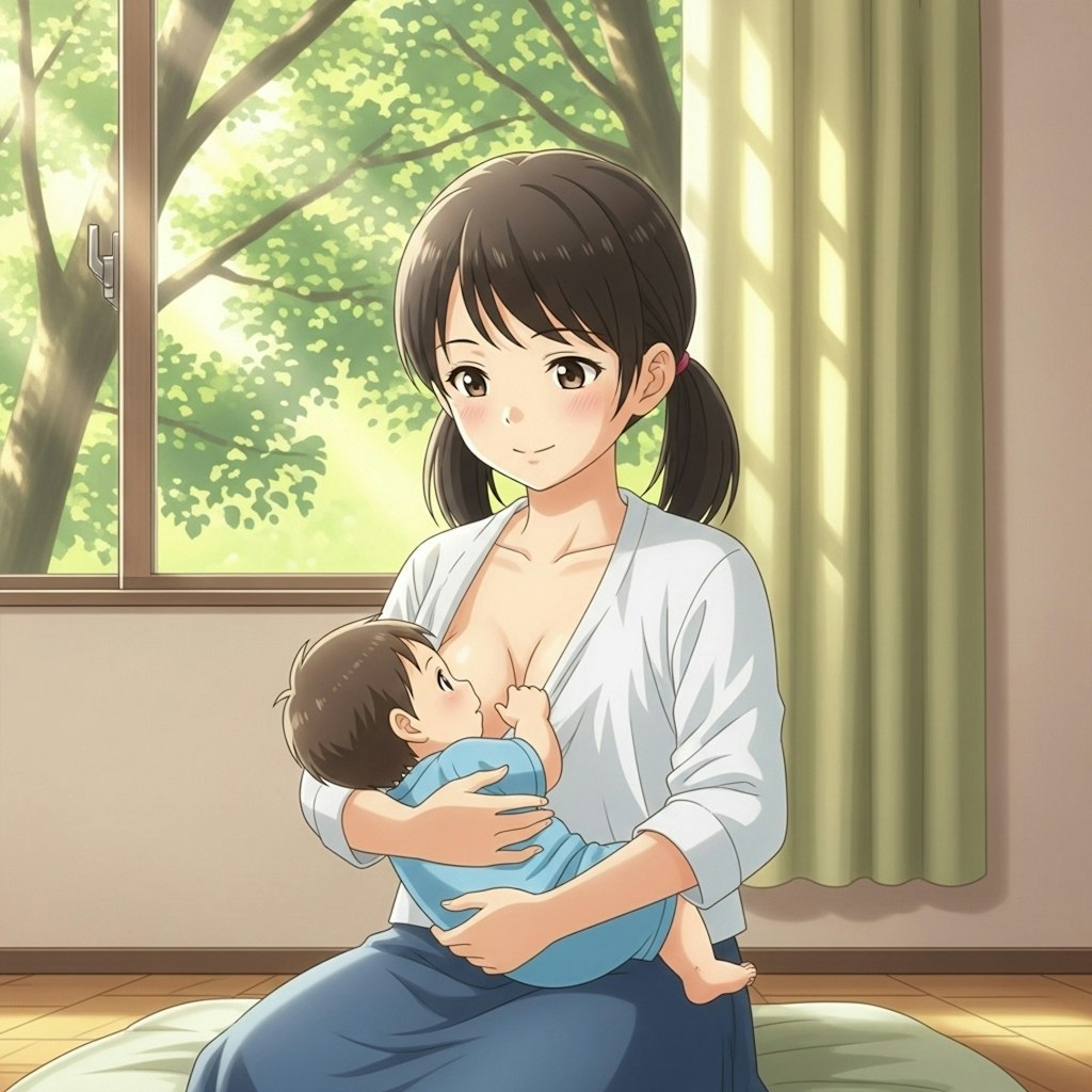 授乳いろいろ(imageFX)