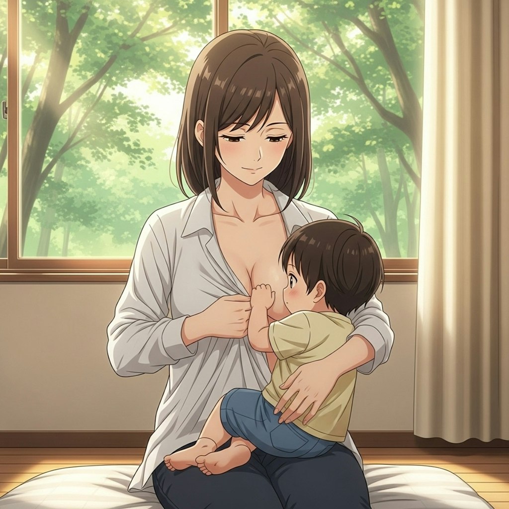 授乳いろいろ(imageFX)