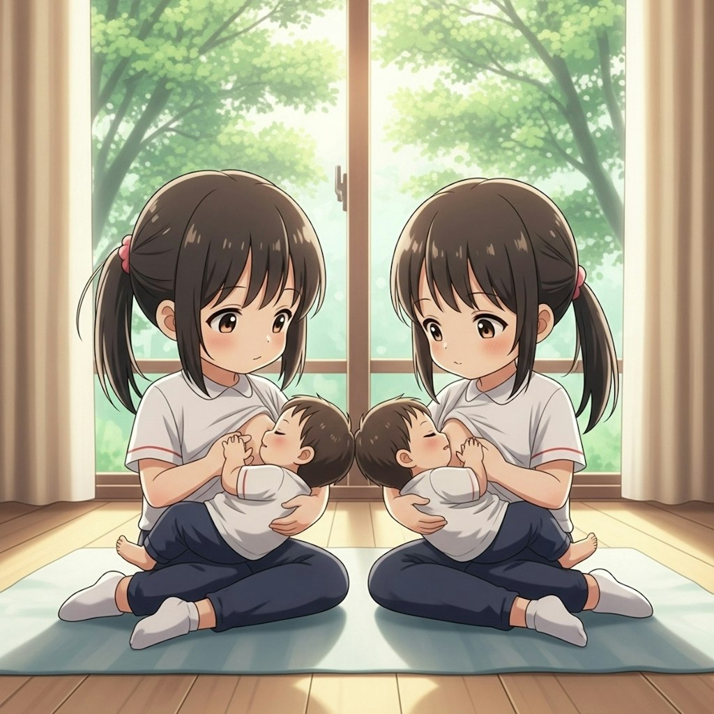 授乳いろいろ(imageFX)