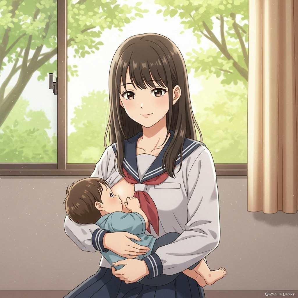 授乳いろいろ(imageFX)