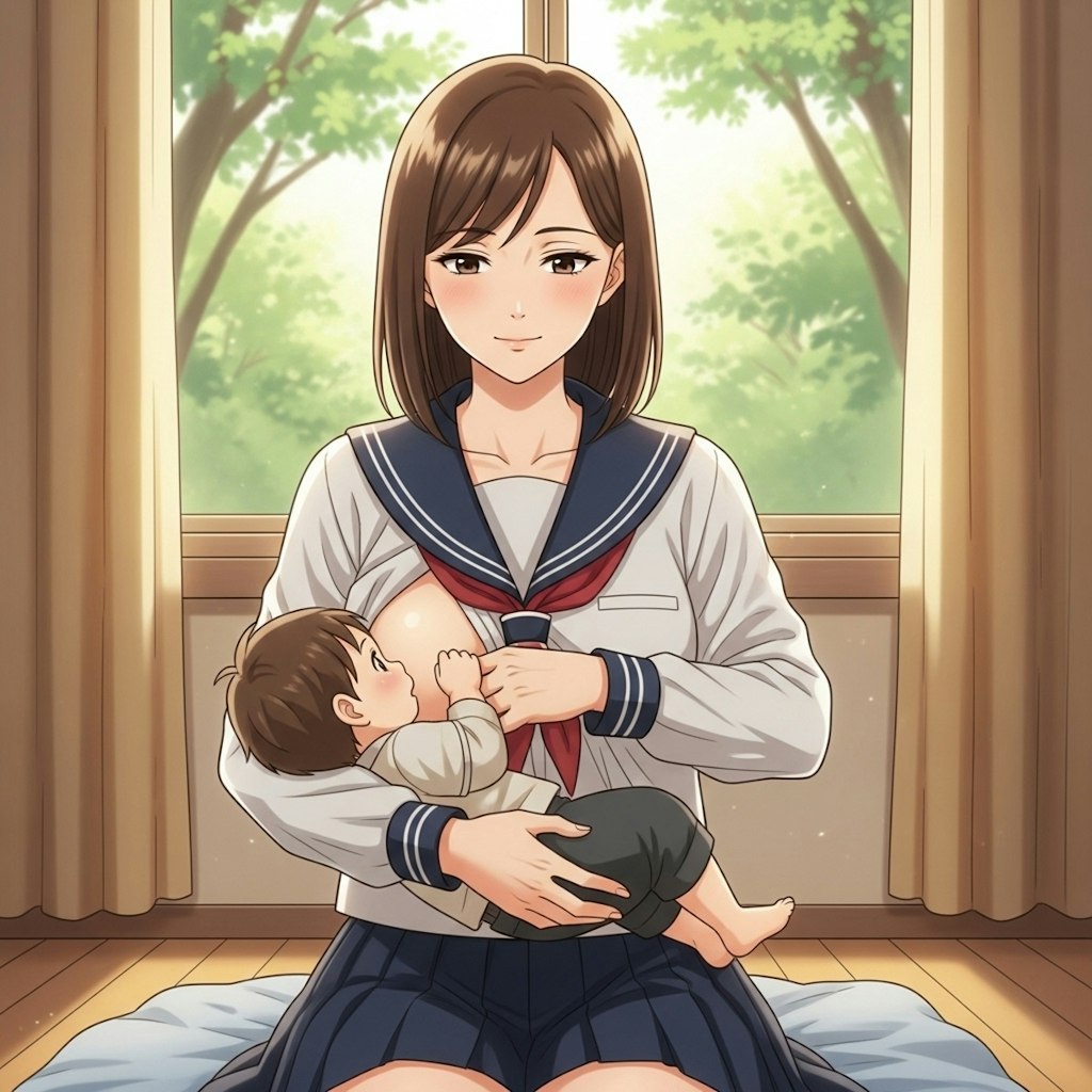 授乳いろいろ(imageFX)