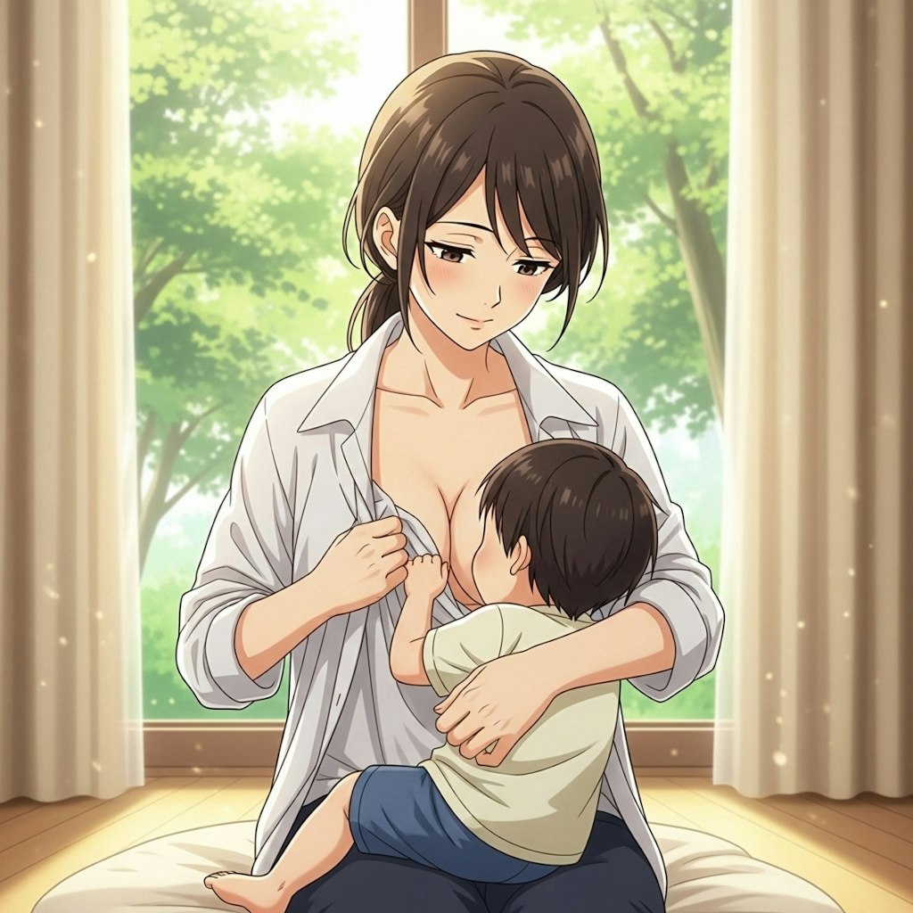 授乳いろいろ(imageFX)