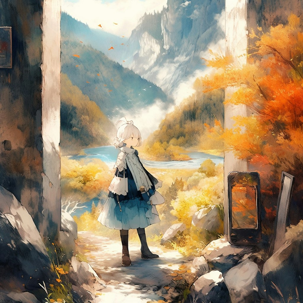 渓谷，Autumn in the Valley