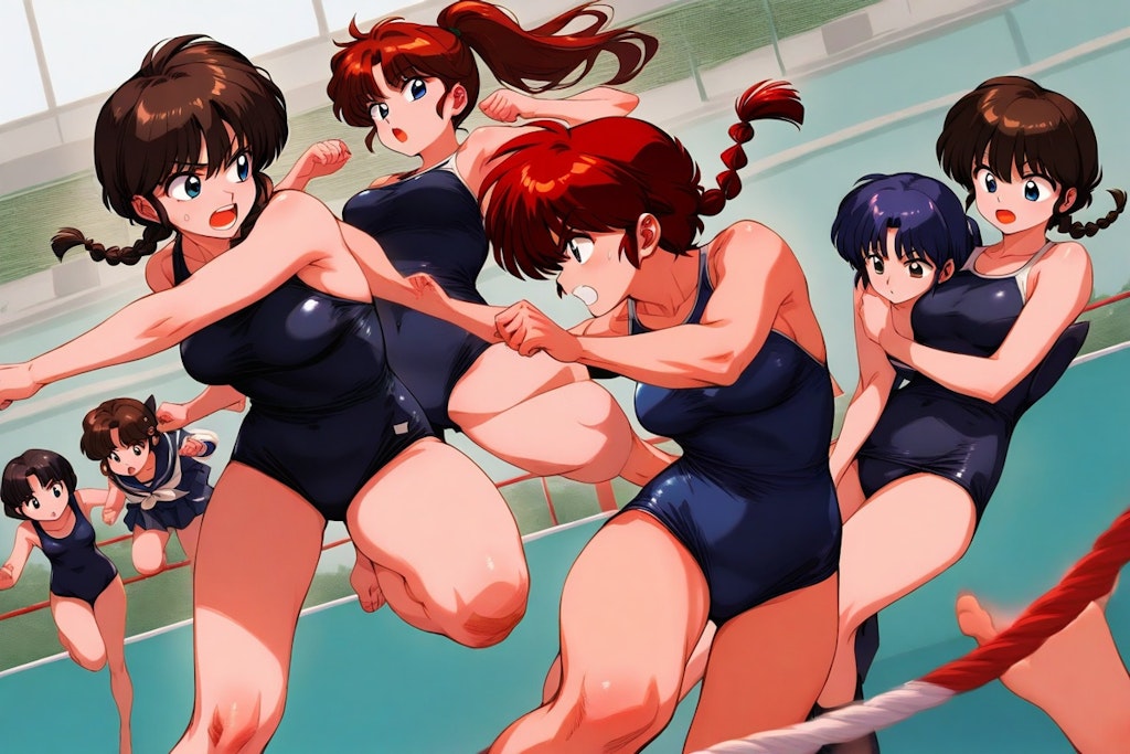 スク水バトルロイヤル！